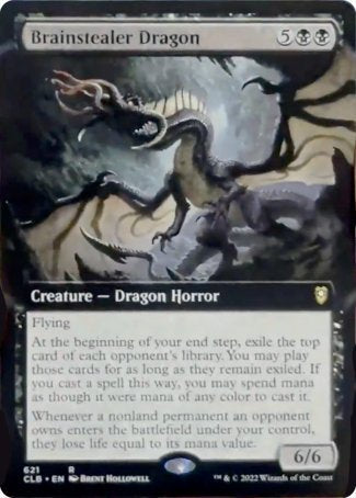 Brainstealer Dragon (Extended Art) [Commander Legends: Battle for Baldur's Gate] | Deep Dive Games St. Marys