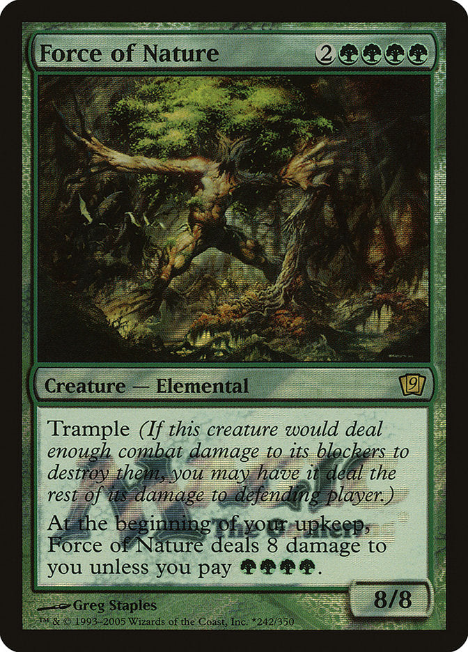 Force of Nature [Ninth Edition Promos] | Deep Dive Games St. Marys