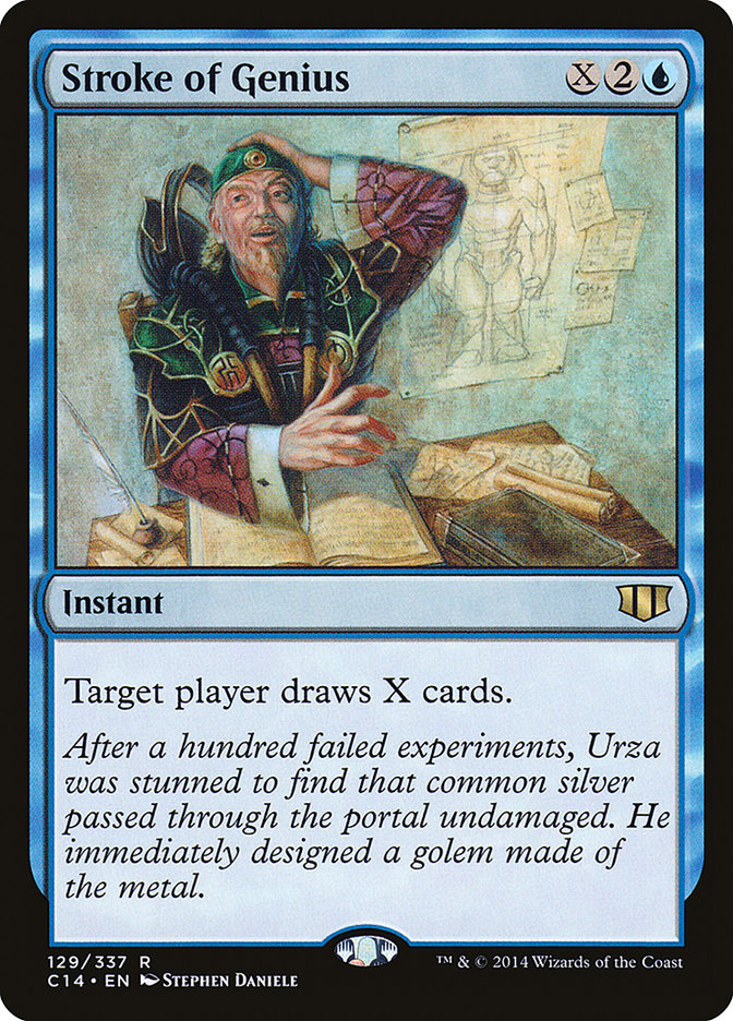 Stroke of Genius [Commander 2014] | Deep Dive Games St. Marys
