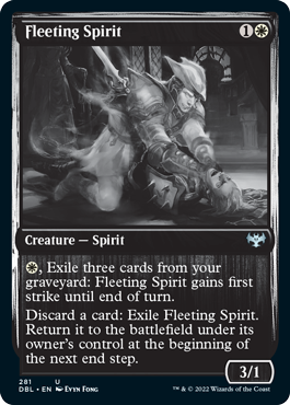 Fleeting Spirit [Innistrad: Double Feature] | Deep Dive Games St. Marys