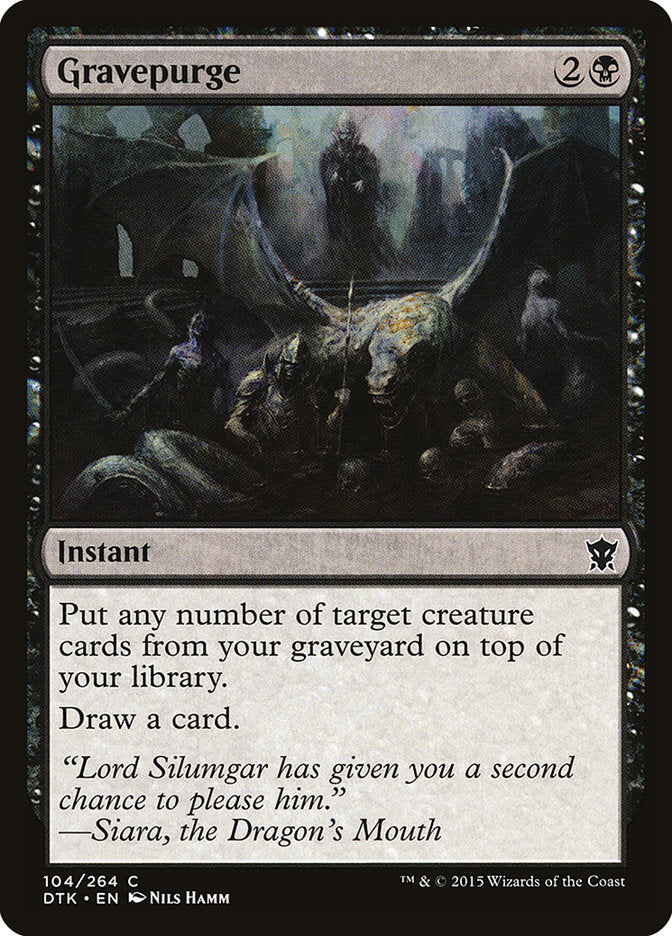 Gravepurge [Dragons of Tarkir] | Deep Dive Games St. Marys