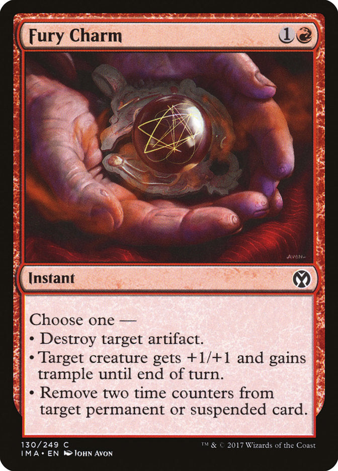 Fury Charm [Iconic Masters] | Deep Dive Games St. Marys