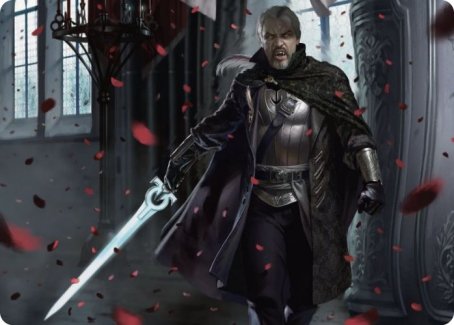 Odric, Blood-Cursed Art Card [Innistrad: Crimson Vow Art Series] | Deep Dive Games St. Marys