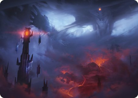 Shadow of the Enemy Art Card [The Lord of the Rings: Tales of Middle-earth Art Series] | Deep Dive Games St. Marys