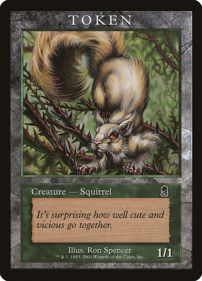 Squirrel Token [Magic Player Rewards 2002] | Deep Dive Games St. Marys