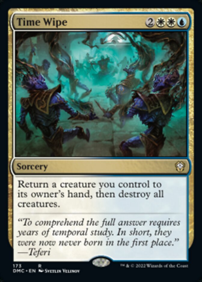 Time Wipe [Dominaria United Commander] | Deep Dive Games St. Marys
