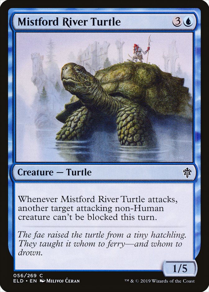 Mistford River Turtle [Throne of Eldraine] | Deep Dive Games St. Marys