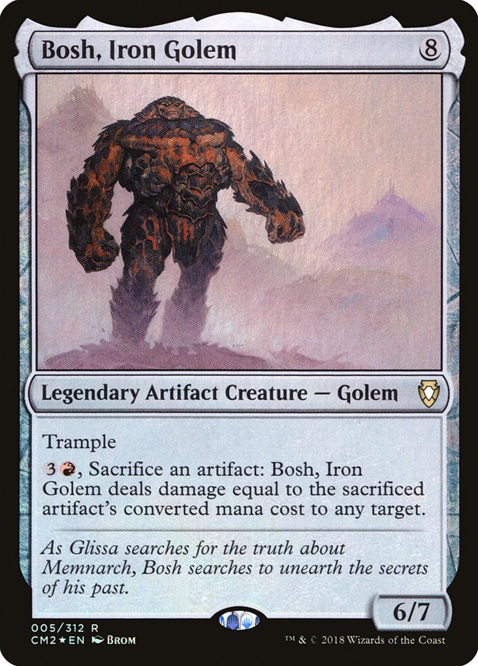 Bosh, Iron Golem [Commander Anthology Volume II] | Deep Dive Games St. Marys