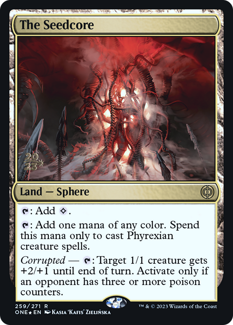 The Seedcore [Phyrexia: All Will Be One Prerelease Promos] | Deep Dive Games St. Marys