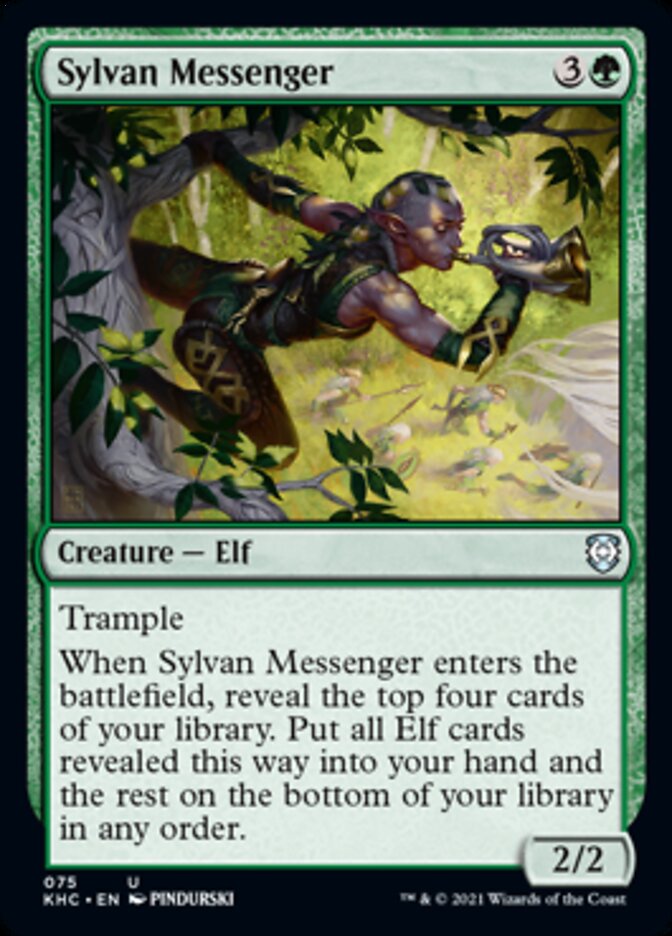 Sylvan Messenger [Kaldheim Commander] | Deep Dive Games St. Marys