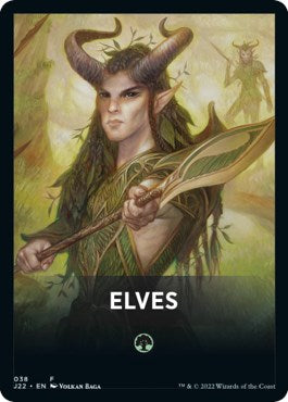 Elves Theme Card [Jumpstart 2022 Front Cards] | Deep Dive Games St. Marys