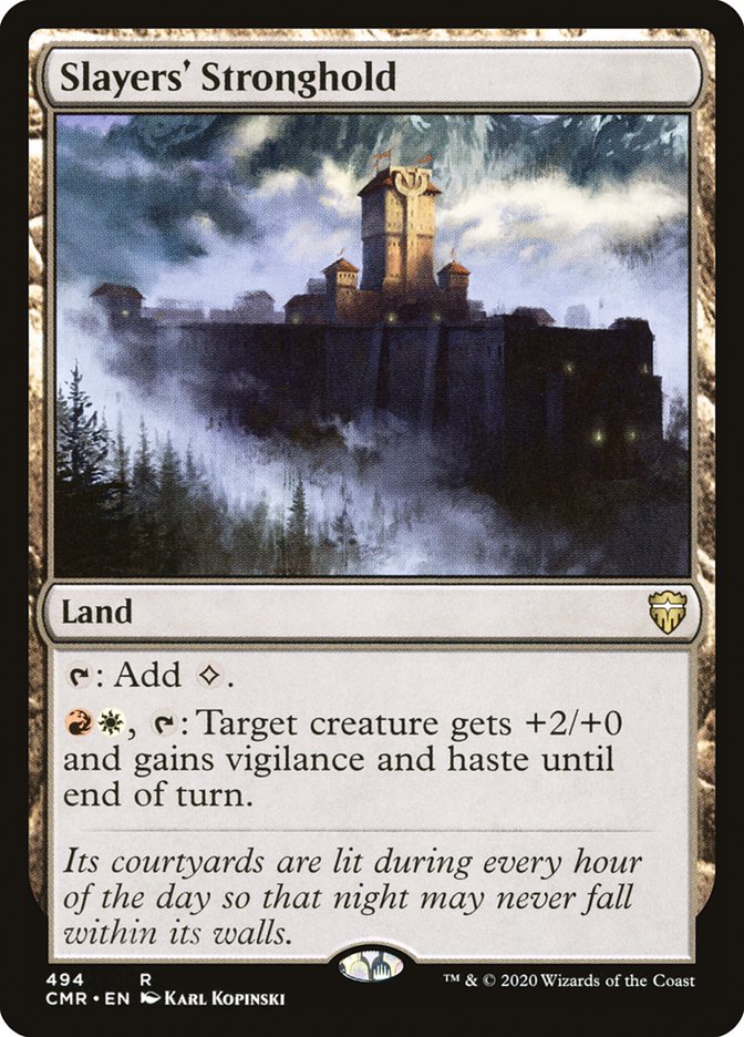 Slayers' Stronghold [Commander Legends] | Deep Dive Games St. Marys