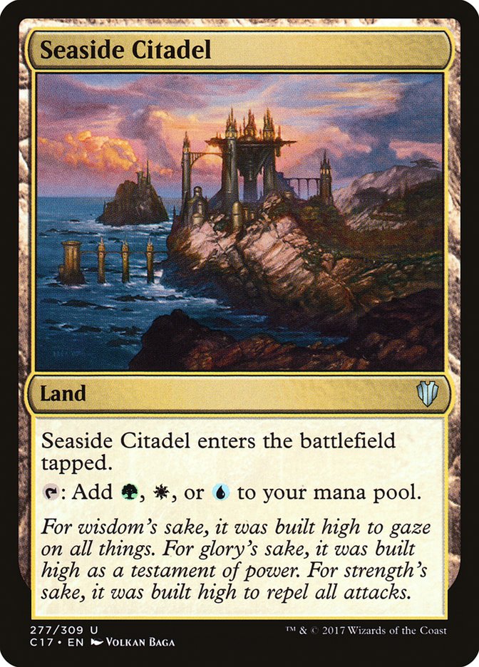 Seaside Citadel [Commander 2017] | Deep Dive Games St. Marys