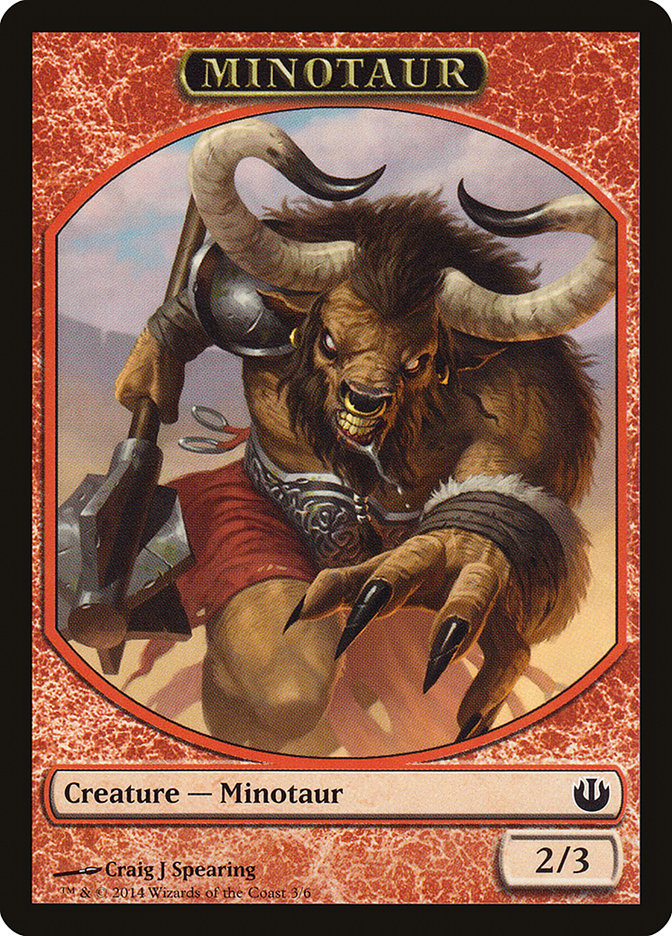 Minotaur Token [Journey into Nyx Tokens] | Deep Dive Games St. Marys