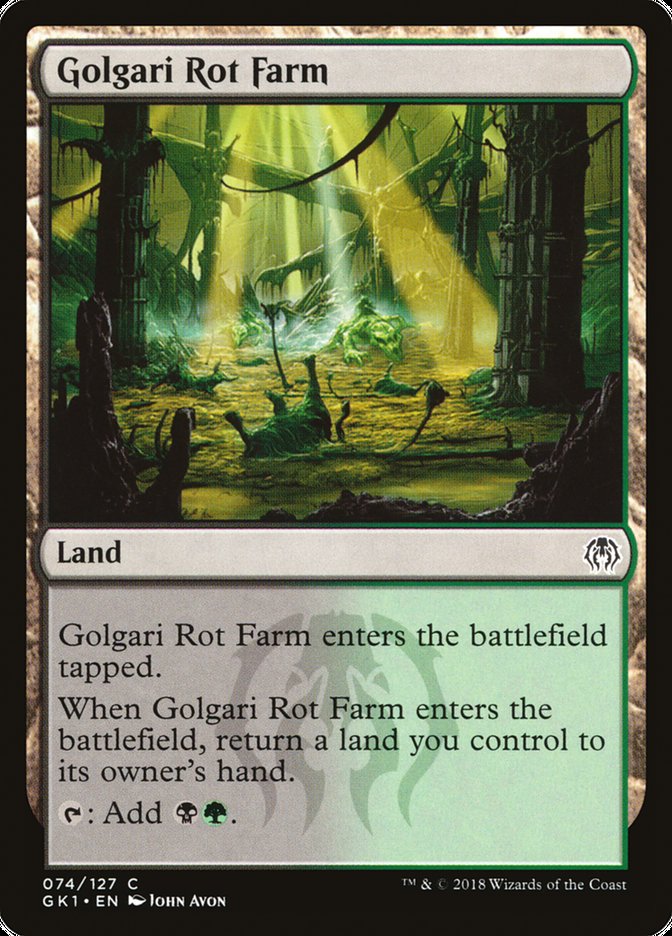 Golgari Rot Farm [Guilds of Ravnica Guild Kit] | Deep Dive Games St. Marys