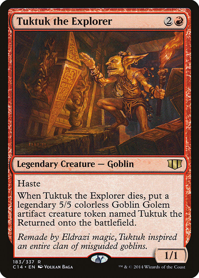 Tuktuk the Explorer [Commander 2014] | Deep Dive Games St. Marys