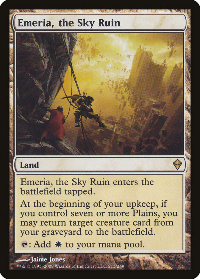 Emeria, the Sky Ruin [Zendikar] | Deep Dive Games St. Marys