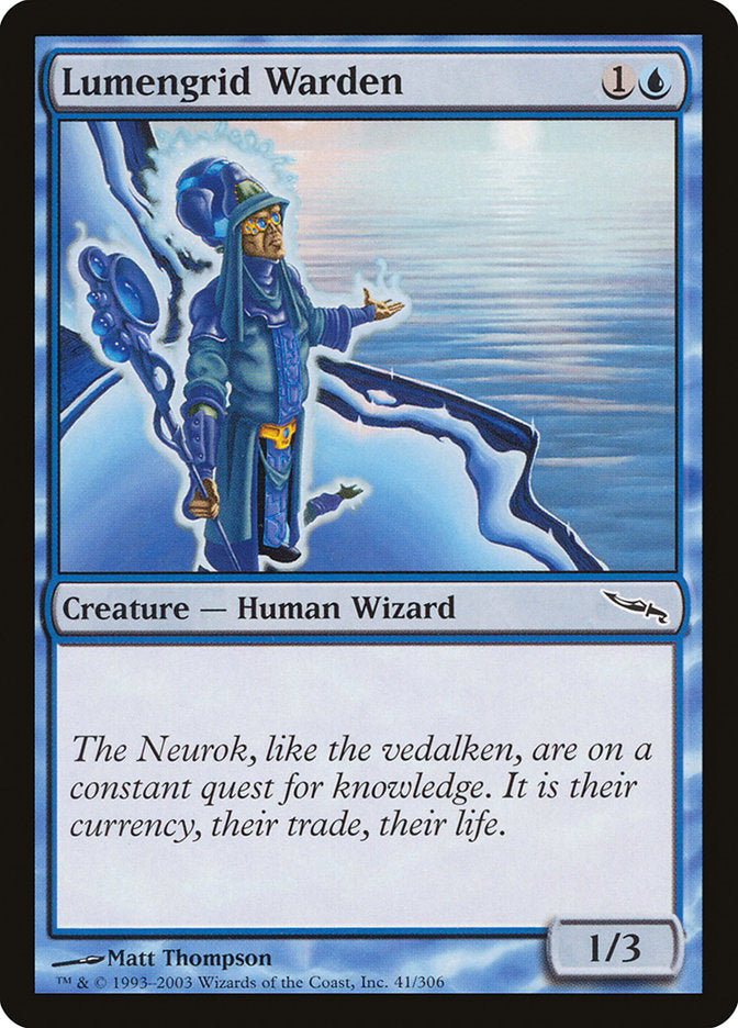 Lumengrid Warden [Mirrodin] | Deep Dive Games St. Marys