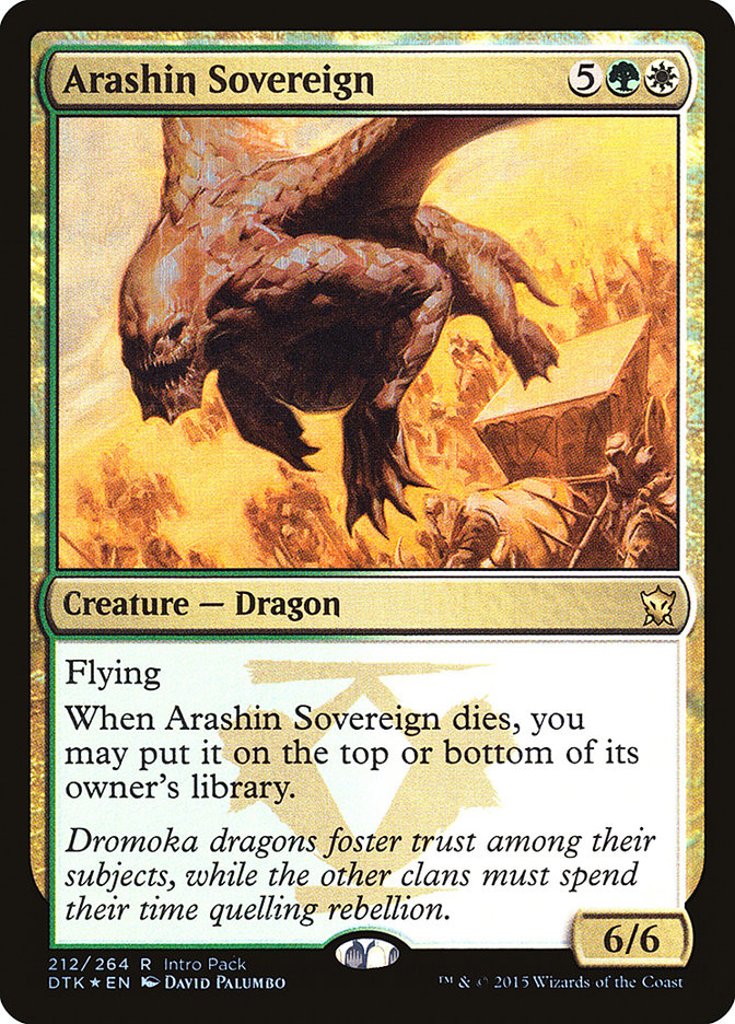 Arashin Sovereign (Intro Pack) [Dragons of Tarkir Promos] | Deep Dive Games St. Marys