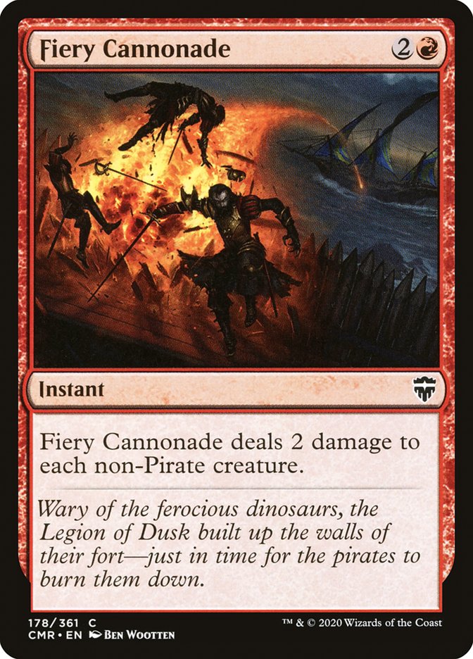 Fiery Cannonade [Commander Legends] | Deep Dive Games St. Marys