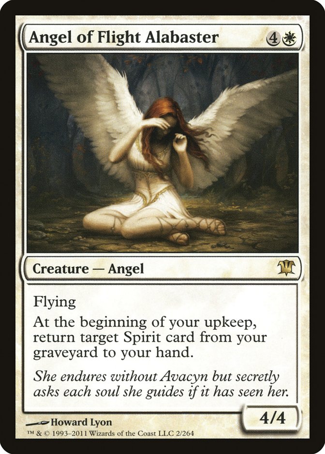 Angel of Flight Alabaster [Innistrad] | Deep Dive Games St. Marys