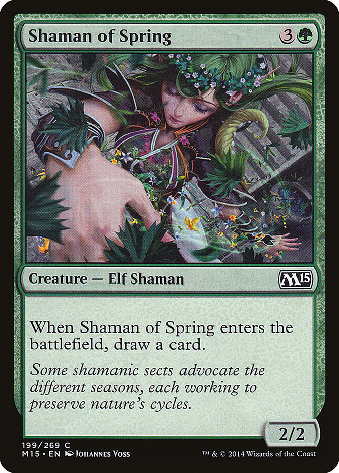 Shaman of Spring [Magic 2015] | Deep Dive Games St. Marys