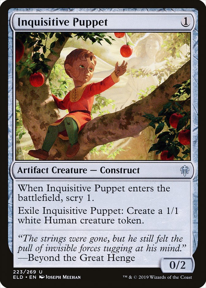 Inquisitive Puppet [Throne of Eldraine] | Deep Dive Games St. Marys