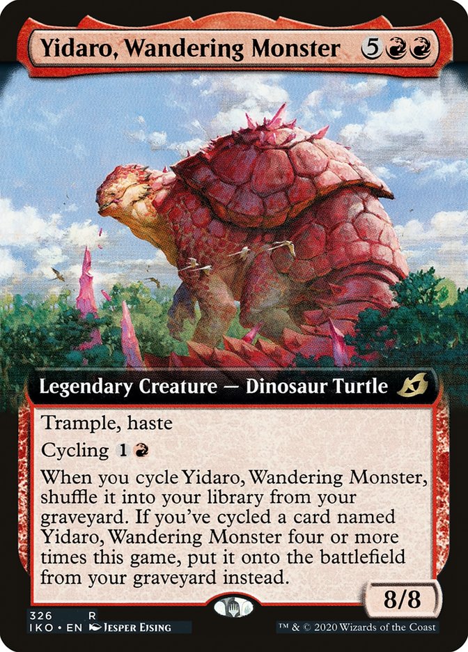 Yidaro, Wandering Monster (Extended Art) [Ikoria: Lair of Behemoths] | Deep Dive Games St. Marys