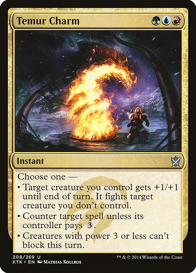 Temur Charm [Khans of Tarkir] | Deep Dive Games St. Marys