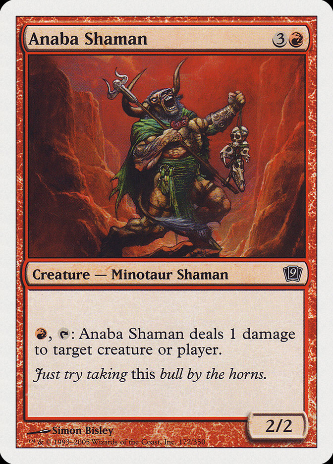 Anaba Shaman [Ninth Edition] | Deep Dive Games St. Marys