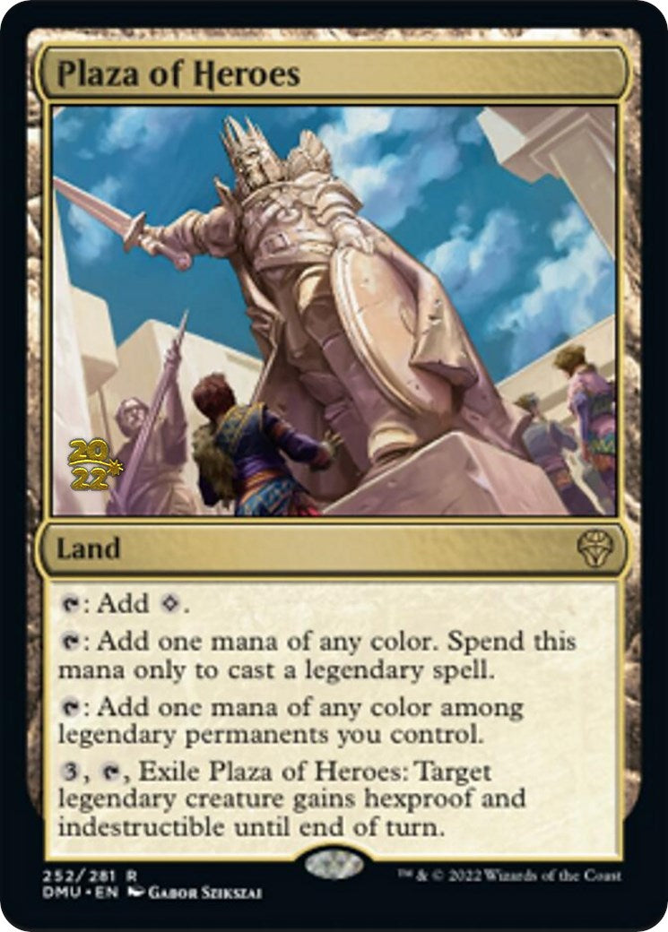 Plaza of Heroes [Dominaria United Prerelease Promos] | Deep Dive Games St. Marys