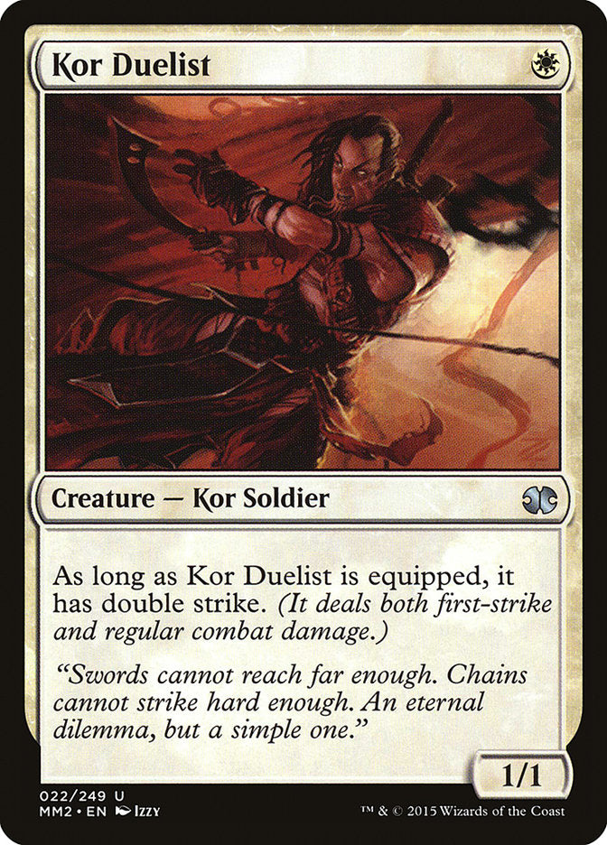 Kor Duelist [Modern Masters 2015] | Deep Dive Games St. Marys