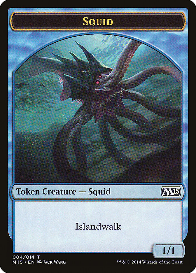 Squid Token [Magic 2015 Tokens] | Deep Dive Games St. Marys