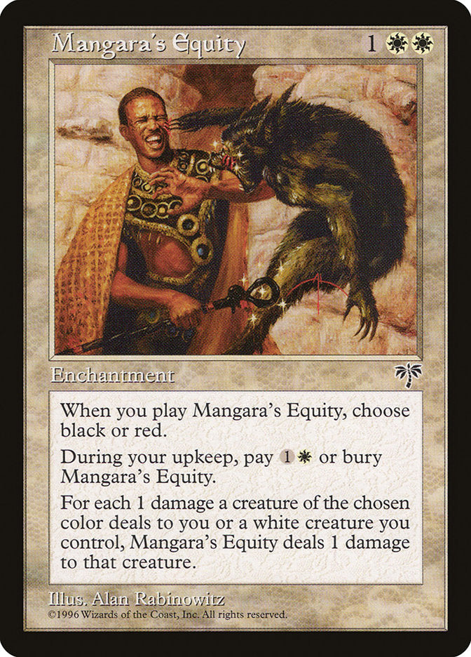 Mangara's Equity [Mirage] | Deep Dive Games St. Marys