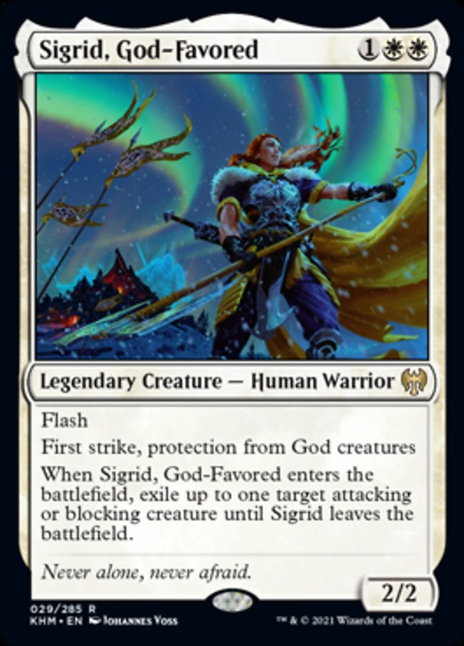 Sigrid, God-Favored [Kaldheim] | Deep Dive Games St. Marys