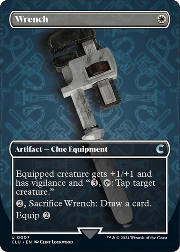 Wrench (Borderless) [Ravnica: Clue Edition] | Deep Dive Games St. Marys