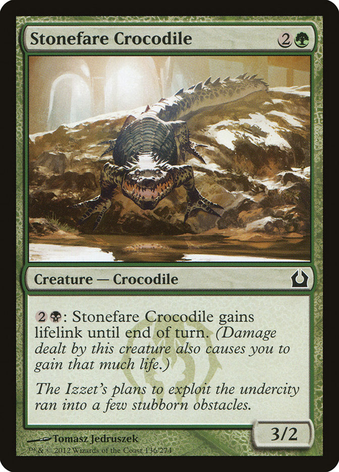 Stonefare Crocodile [Return to Ravnica] | Deep Dive Games St. Marys