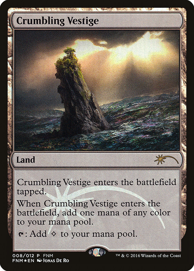 Crumbling Vestige [Friday Night Magic 2016] | Deep Dive Games St. Marys