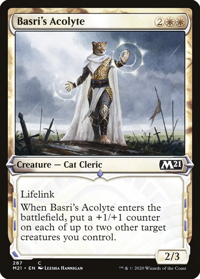 Basri's Acolyte (Showcase) [Core Set 2021] | Deep Dive Games St. Marys