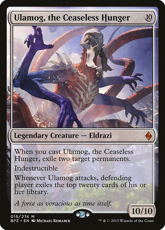 Ulamog, the Ceaseless Hunger [Battle for Zendikar] | Deep Dive Games St. Marys