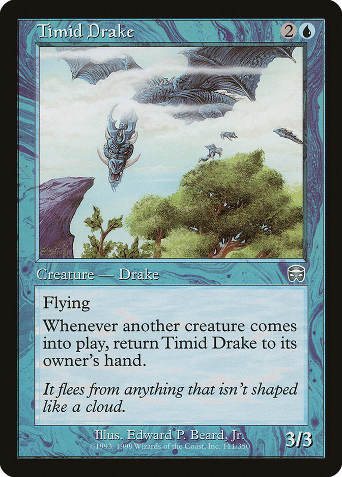 Timid Drake [Mercadian Masques] | Deep Dive Games St. Marys