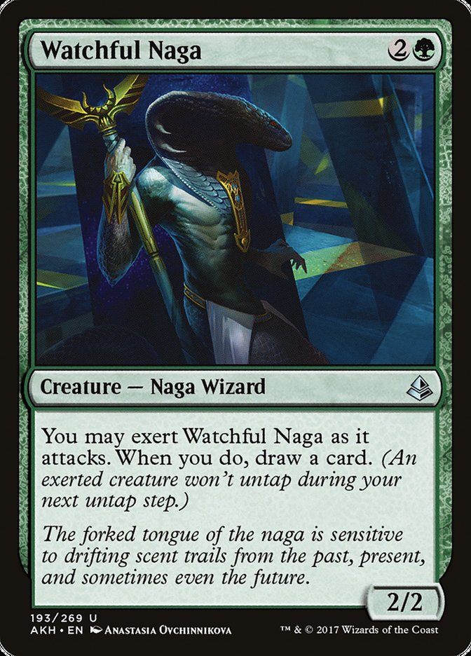 Watchful Naga [Amonkhet] | Deep Dive Games St. Marys