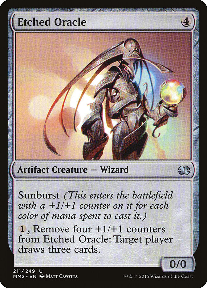 Etched Oracle [Modern Masters 2015] | Deep Dive Games St. Marys