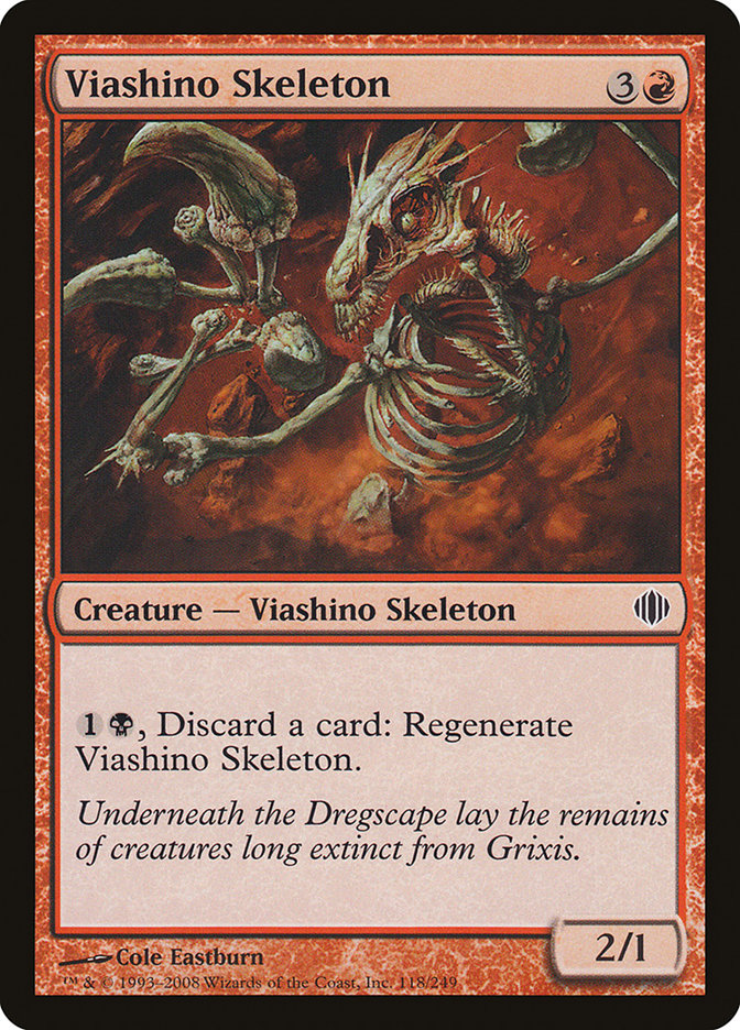 Viashino Skeleton [Shards of Alara] | Deep Dive Games St. Marys