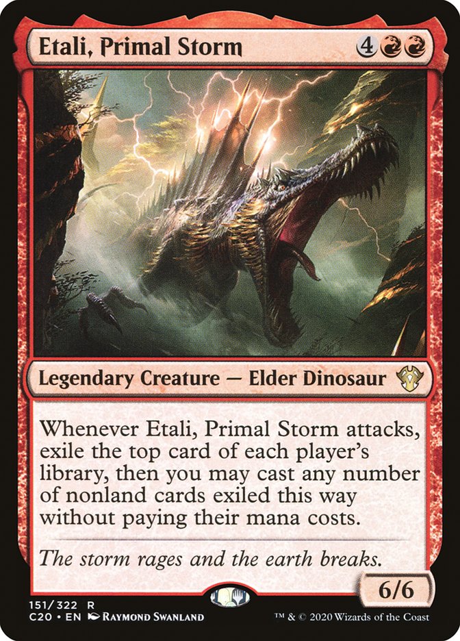 Etali, Primal Storm [Commander 2020] | Deep Dive Games St. Marys