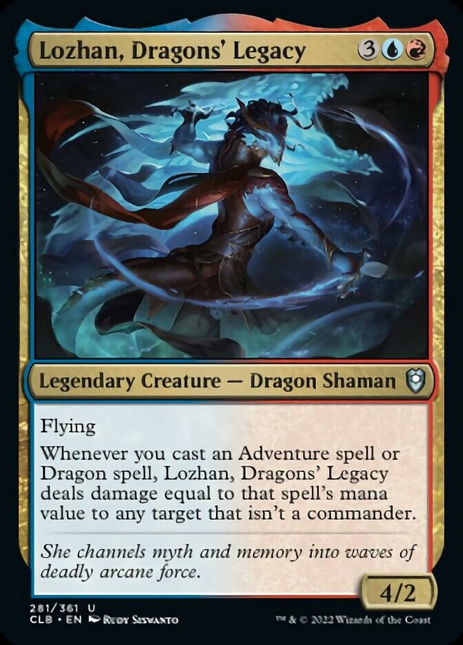 Lozhan, Dragons' Legacy [Commander Legends: Battle for Baldur's Gate] | Deep Dive Games St. Marys