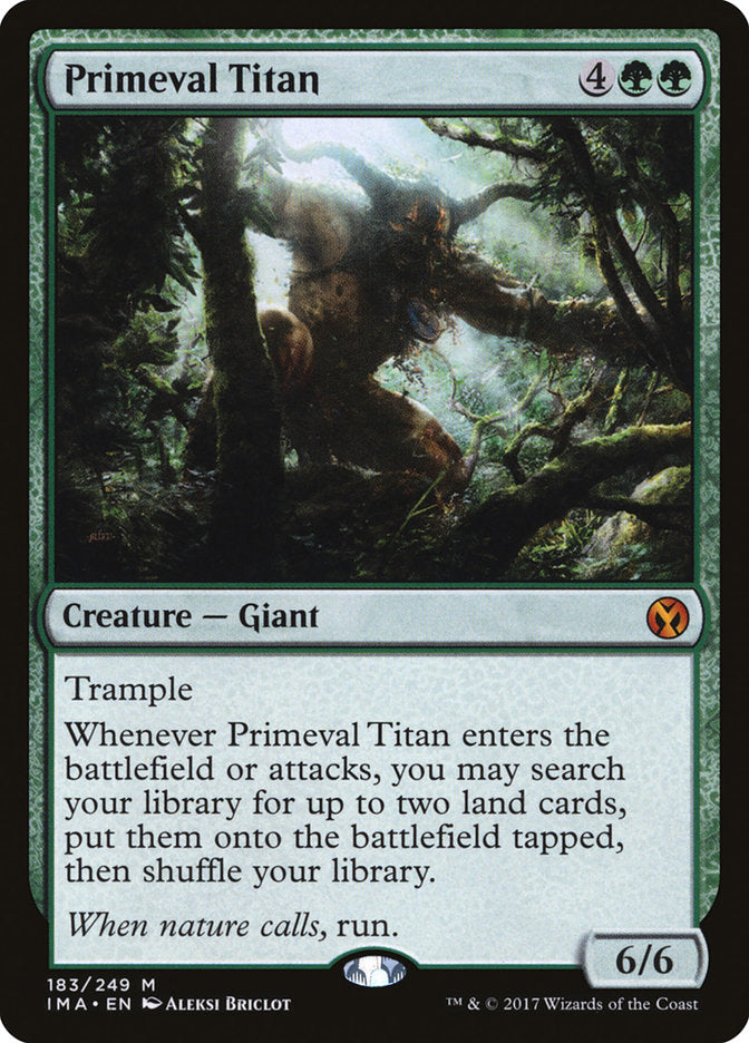 Primeval Titan [Iconic Masters] | Deep Dive Games St. Marys