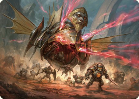 Liberator, Urza's Battlethopter Art Card [The Brothers' War Art Series] | Deep Dive Games St. Marys