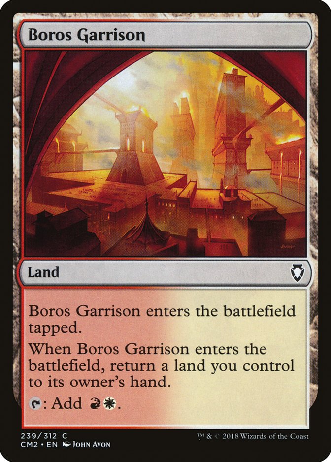 Boros Garrison [Commander Anthology Volume II] | Deep Dive Games St. Marys