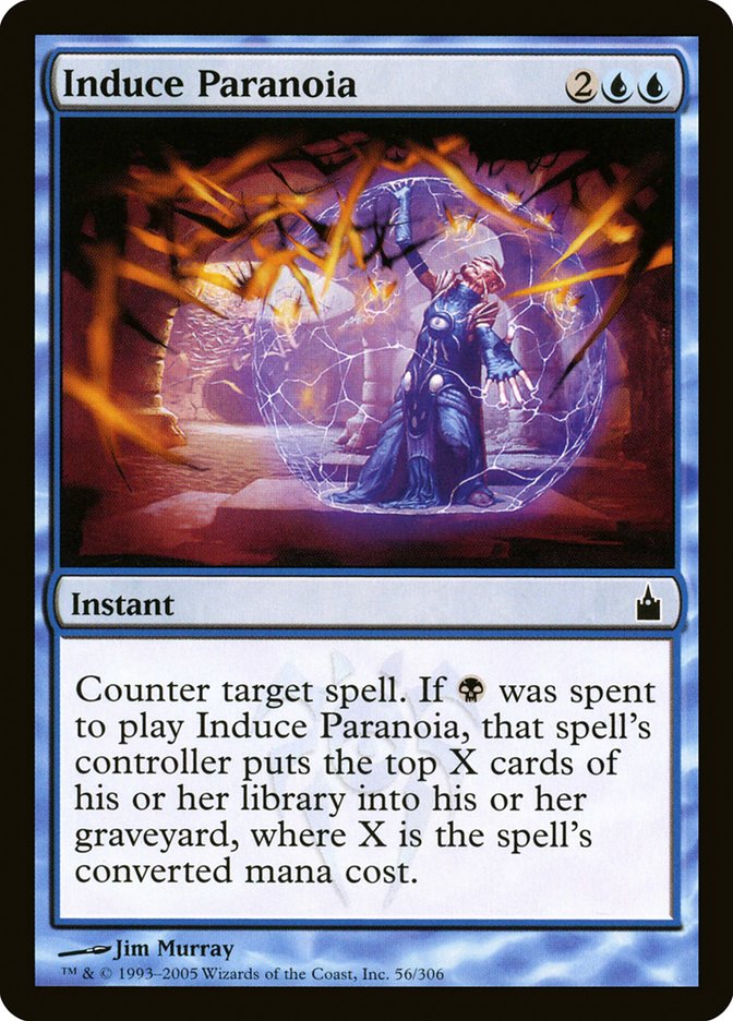 Induce Paranoia [Ravnica: City of Guilds] | Deep Dive Games St. Marys